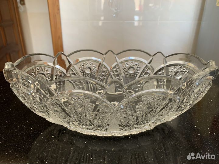 Хрустальный салатник