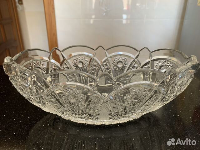 Хрустальный салатник