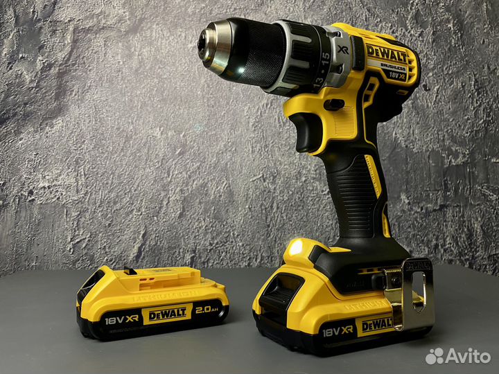 Комплект дрель-шуруповерт DeWalt DCD791D2 Чехия
