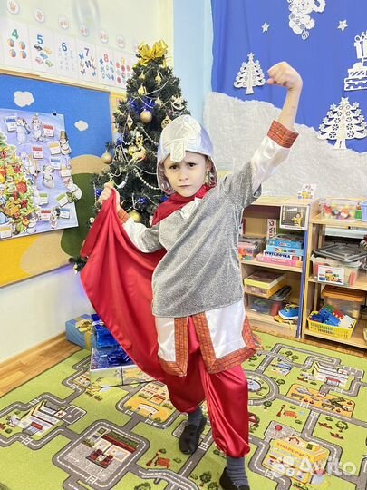 Карнавальный костюм богатырь 122