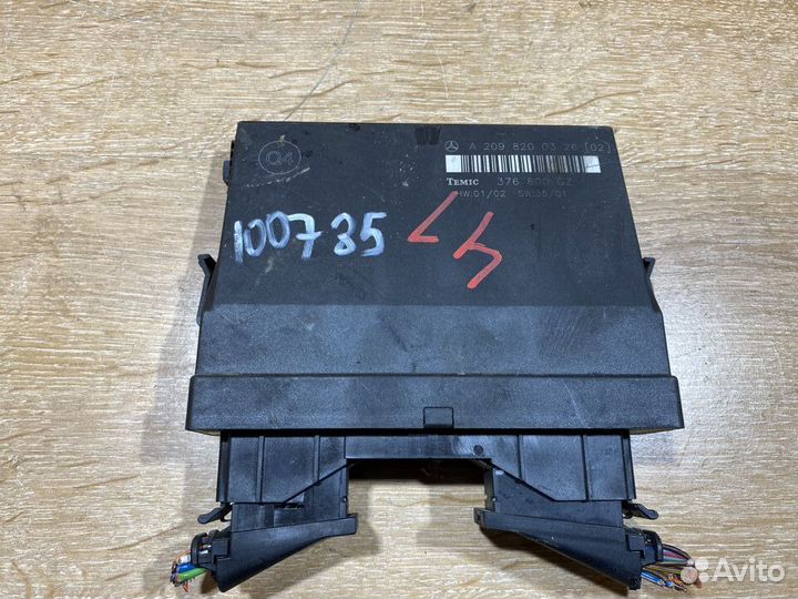 Блок комфорта Mercedes CLK W209 Арт. 100785