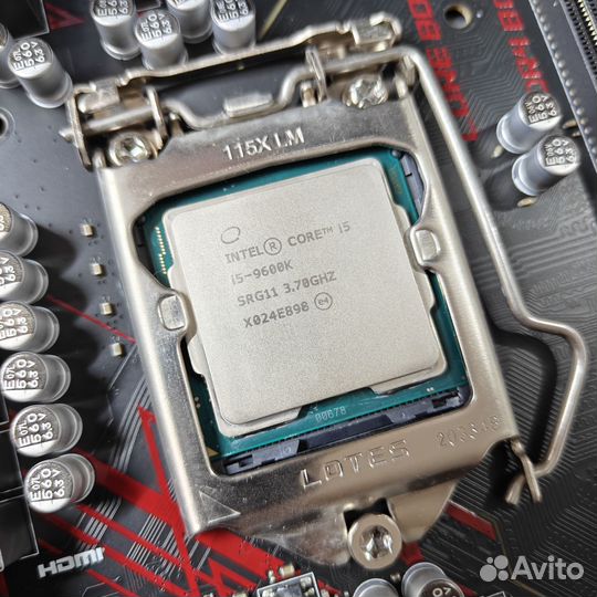 Процессор intel core i5 9600k
