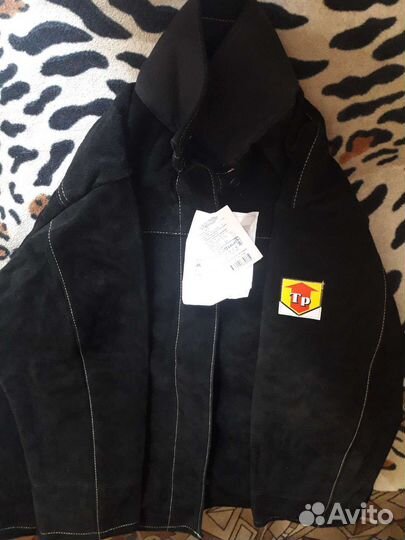 Костюм сварщика вс01 цельноспилковый черный