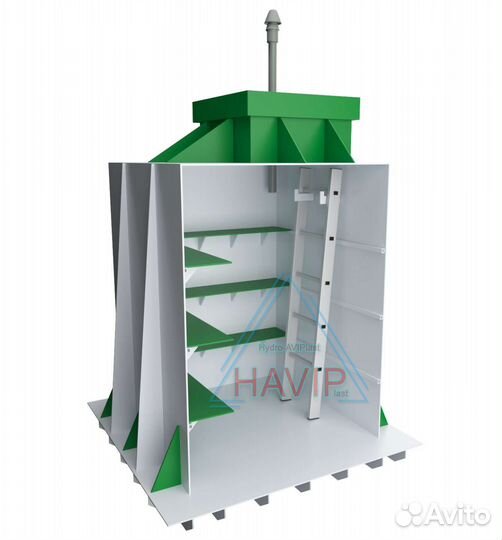 Купели, бассейны и емкости из пластика