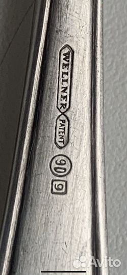 Ложки кофейные wellner серебрение