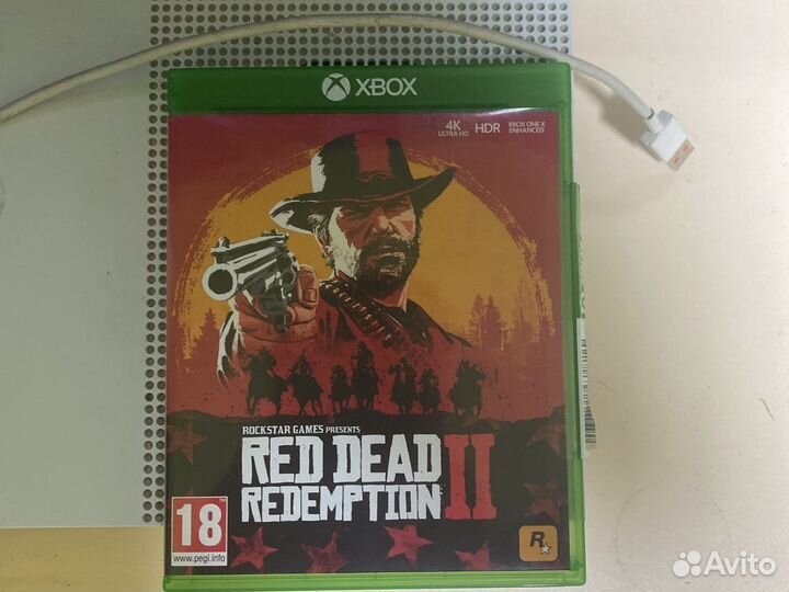 Игры на xbox One диск RED dead redemption 2