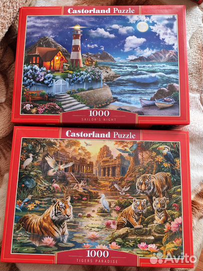 Пазлы castorland 1000 и 1500