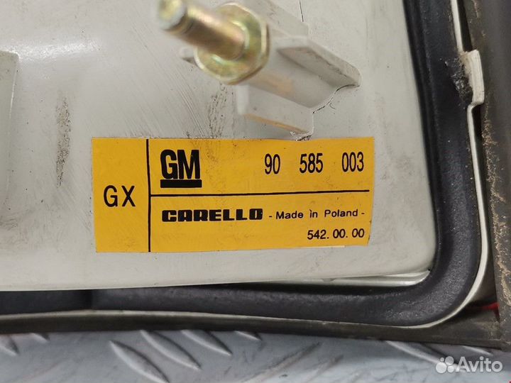 Фонарь задний правый Opel Vectra B 1998 90541635