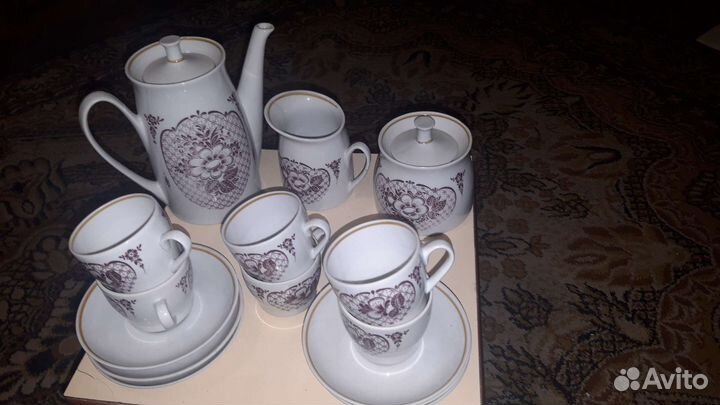 Кофейный сервиз СССР