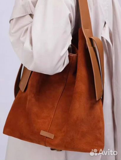 Сумка на плечо большая мешок