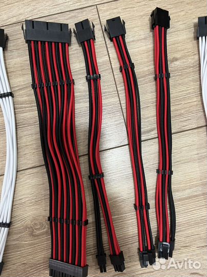 Удлинители кабелей CPU,Pcie,24pin