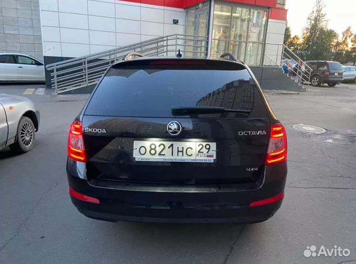 Подсветка номера Skoda Octavia A7, Rapid, VW Polo5