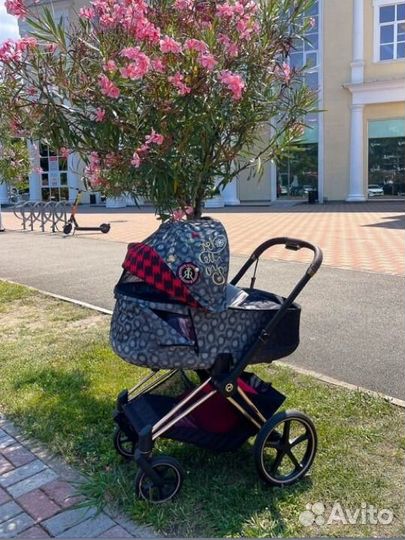 Коляска Cybex 2 в 1 Rebellious /rose gold