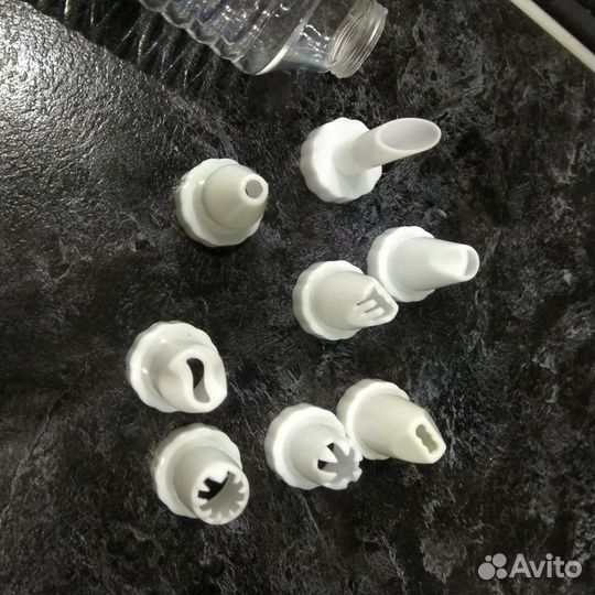 Кондитерский шприц с 8 насадками