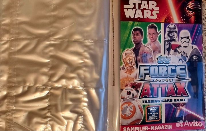 Альбом и более 200 карт «Звездные войны»