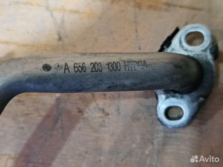 Трубка охлаждения EGR Mercedes W222 OM656