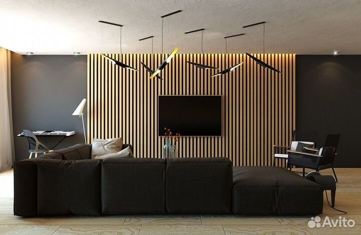 Фасадная рейка термопихта