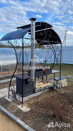 Мангал лофт