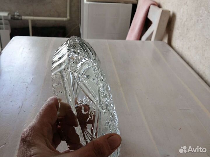 Хрустальная пепельница