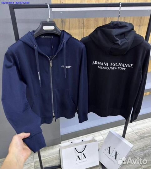 Худи Armani Exchange Milano New York (Арт.47332)