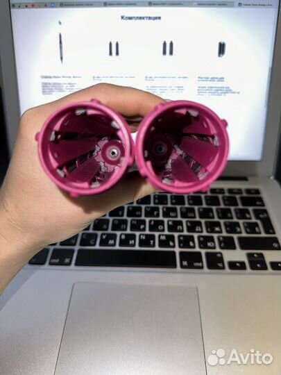 Набор насадок dyson цилиндрические 40 мм