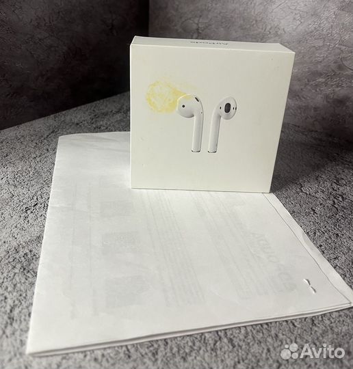 Беспроводные наушники apple airpods 2