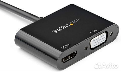 Адаптер Startech DisplayPort to hdmi VGA