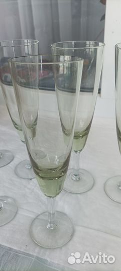 Фужеры СССР, цвет хамелеон