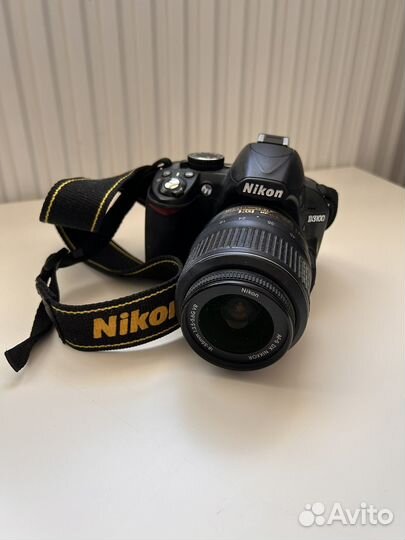 Зеркальный фотоаппарат nikon d3100
