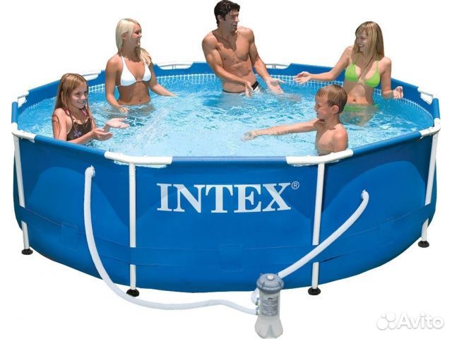 Каркасный бассейн Metal Frame, круглый, 305х76 см