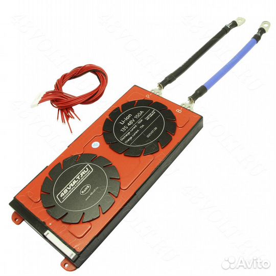 BMS LI-Ion 13S 48V 150A симметрия