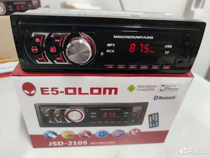 Магнитола E5-olom JSD2105, Bluetooth