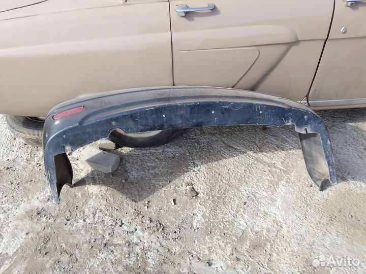 Бампер задний приора