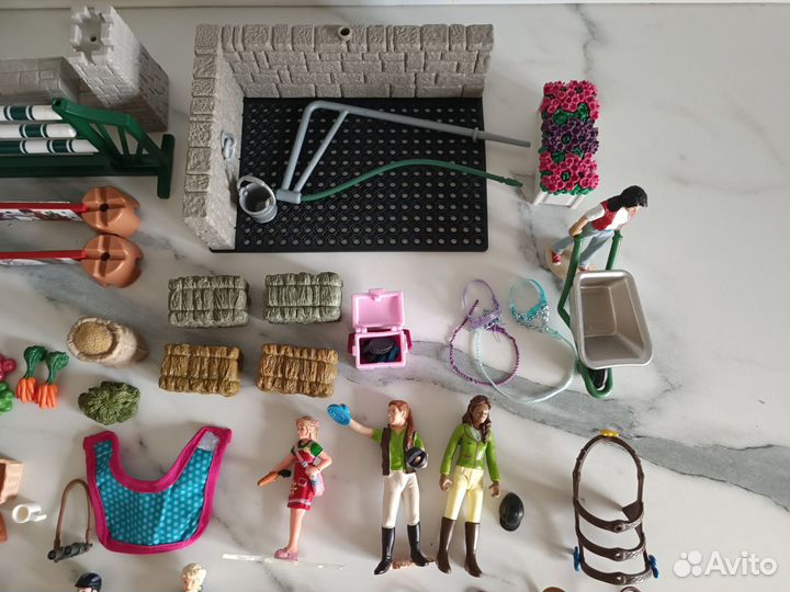 Фигурки Schleich амуниция, аксессуары, персонал