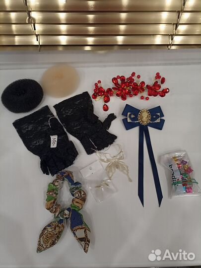Заколки, бижутерия пакетом