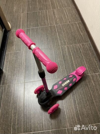 Самокат трехколесный складной