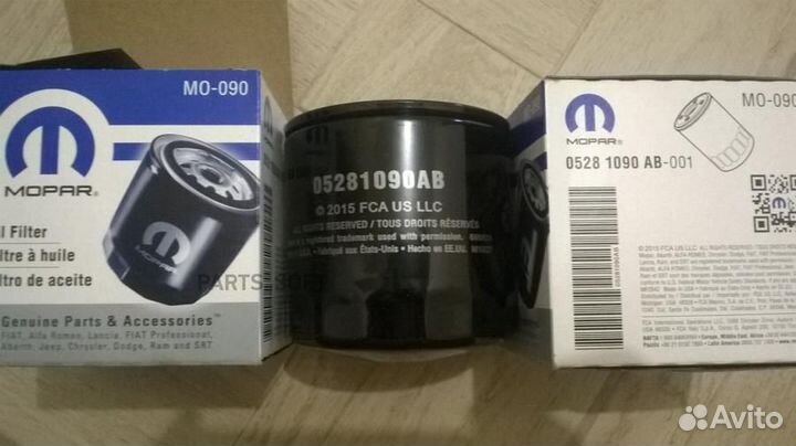 Chrysler 05281090AB Фильтр масл.chrysler 300 C, 30
