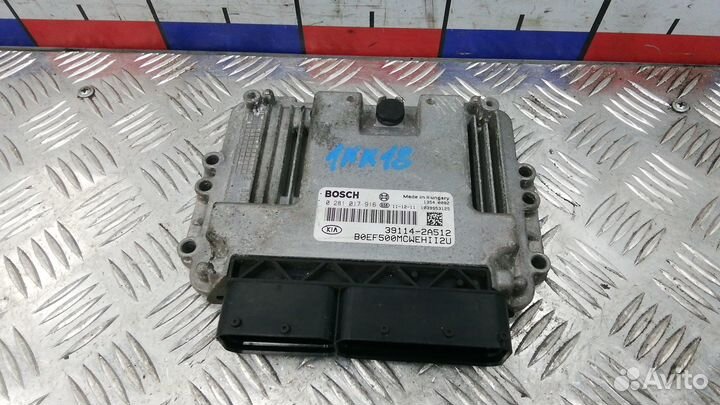 Блок управления двигателя 0281017916 Hyundai-KIA Ceed (2006-2012)