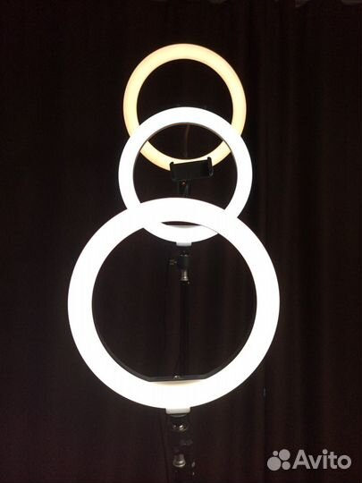 Кольцевая лампа 36/45/54см