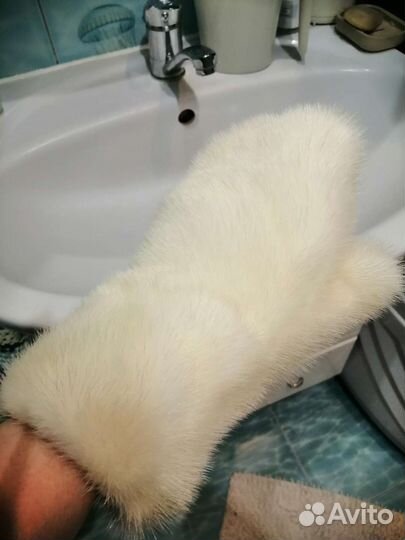 Норковые варежки