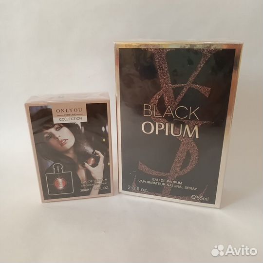 Yves Saint Laurent black opium + Mon Paris Floral