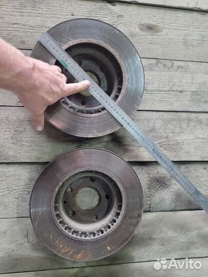 Тормозные диски передние mazda 6 gj