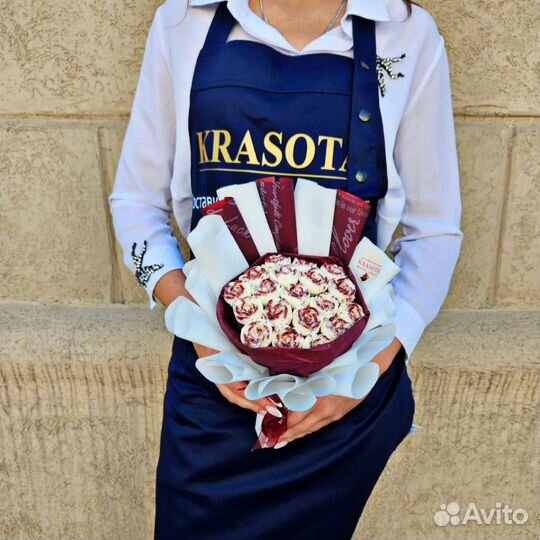 Букет из шоколадных роз / цветы из шоколада