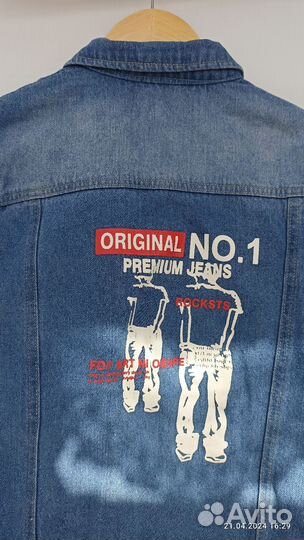 Джинсовая куртка для девочки