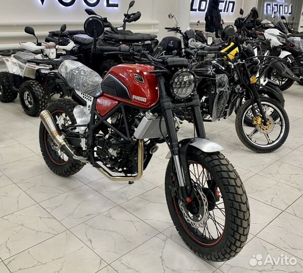 Мотоцикл Fuego Scrambler 250 LUX