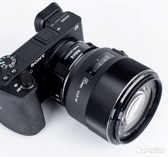 Адаптер Meike MK-efte-B Canon EF/EF-S на Sony E