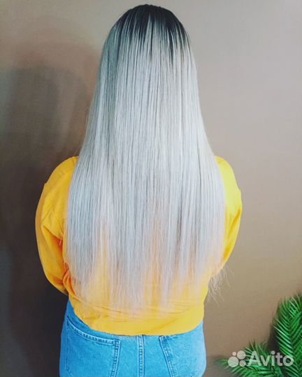 Наращивание волос на дому