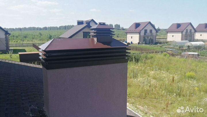 Колпак на трубу дымник