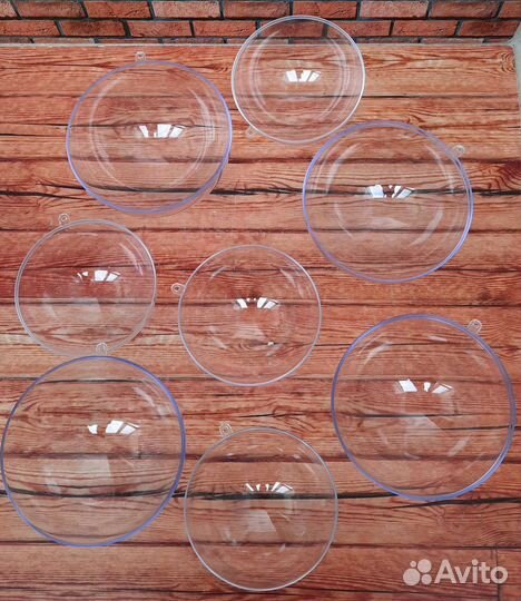 Шар подвеска пластик. Заготовка для творчества