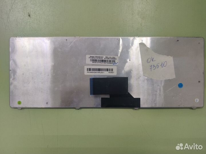 Клавиатура для ноутбука Asus K40, P81, F82 ориг бу